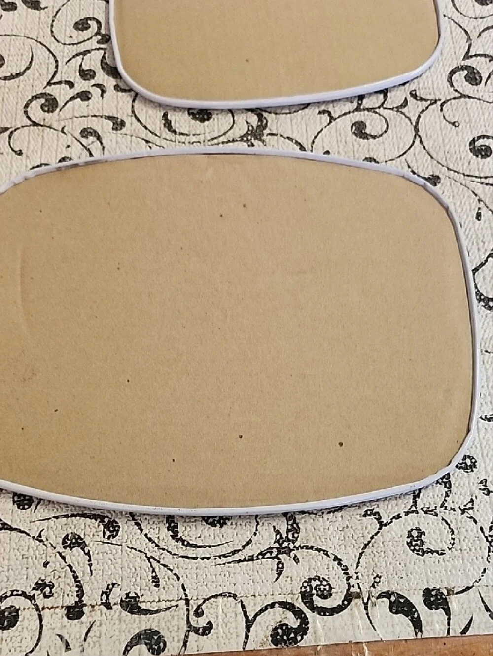 Holiday Bear Vintage Trivet Set